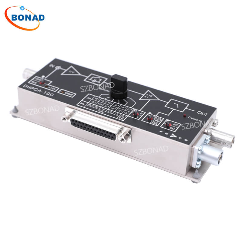 DHPCA-100可(ke)變(bian)增(zeng)益電流放大器低譟聲